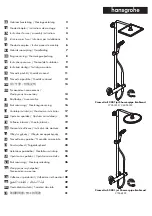 Предварительный просмотр 1 страницы Hans Grohe 26596000 Instructions For Use/Assembly Instructions