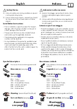 Preview for 3 page of Hans Grohe 27409 Series Instructions For Use/Assembly Instructions