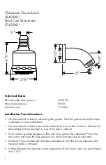 Предварительный просмотр 2 страницы Hans Grohe 27438 1 Series Installation Instructions Manual