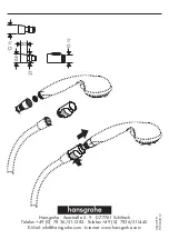 Preview for 2 page of Hans Grohe 28346000 Assembly Instructions