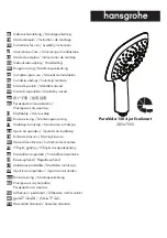 Preview for 1 page of Hans Grohe 28567 Series Instructions For Use/Assembly Instructions