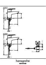 Preview for 3 page of Hans Grohe 31017 Manual