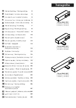 Preview for 1 page of Hans Grohe 4011097971797 Instructions For Use/Assembly Instructions