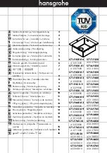 Preview for 2 page of Hans Grohe 43301800 Instructions For Use/Assembly Instructions