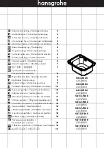 Предварительный просмотр 1 страницы Hans Grohe 43334800 Instructions For Use/Assembly Instructions