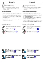 Preview for 2 page of Hans Grohe 43334800 Instructions For Use/Assembly Instructions