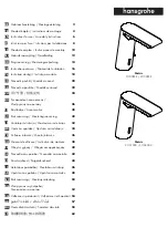 Preview for 1 page of Hans Grohe 812612.501 Instructions For Use/Assembly Instructions