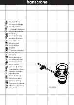 Hans Grohe 92168000 Assembly Instructions preview