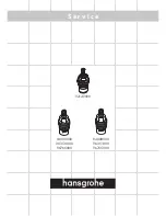 Предварительный просмотр 1 страницы Hans Grohe 92720000 Service Manual