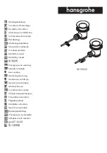 Hans Grohe 94139000 Assembly Instructions предпросмотр