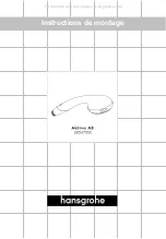 Preview for 6 page of Hans Grohe Aktiva A8 28547 Series Manual