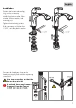 Предварительный просмотр 3 страницы Hans Grohe Allegro E 04076 0 Series Installation Instructions / Warranty