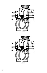 Предварительный просмотр 2 страницы Hans Grohe Allegro E 04182 0 Series Installation Instructions / Warranty