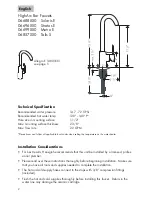 Предварительный просмотр 2 страницы Hans Grohe Allegro E 14801XX1 Installation Instructions Manual