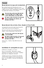 Preview for 8 page of Hans Grohe Allegro E Gourmet 06460 0 Series Installation Instructions / Warranty