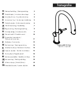 Hans Grohe Aqittura M91 210 1jet 76801 Series Instructions For Use/Assembly Instructions preview