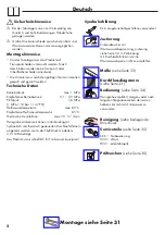 Preview for 2 page of Hans Grohe Avista 31802 Series Instructions For Use/Assembly Instructions