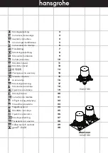 Предварительный просмотр 1 страницы Hans Grohe Axor 10452180 Assembly Instructions Manual