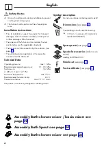 Предварительный просмотр 4 страницы Hans Grohe Axor 10452180 Assembly Instructions Manual