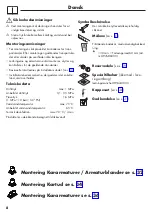 Предварительный просмотр 8 страницы Hans Grohe Axor 10452180 Assembly Instructions Manual