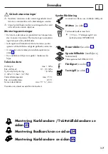 Предварительный просмотр 17 страницы Hans Grohe Axor 10452180 Assembly Instructions Manual