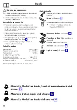 Предварительный просмотр 26 страницы Hans Grohe Axor 10452180 Assembly Instructions Manual