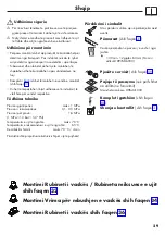 Предварительный просмотр 29 страницы Hans Grohe Axor 10452180 Assembly Instructions Manual