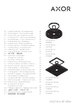 Hans Grohe AXOR 250 1jet 35286 Series Instructions For Use/Assembly Instructions preview