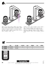 Предварительный просмотр 36 страницы Hans Grohe Axor 39134000 Instructions For Use/Assembly Instructions