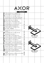 Предварительный просмотр 1 страницы Hans Grohe AXOR 460/300 1jet Instructions For Use/Assembly Instructions