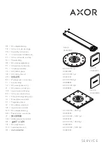 Hans Grohe AXOR 93404 Series Assembly Instructions preview