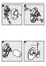 Предварительный просмотр 7 страницы Hans Grohe AXOR Arco 11605 Series Installation Instructions Manual