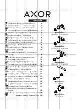 Hans Grohe AXOR Bouroullec 19121000 Instructions For Use/Assembly Instructions preview