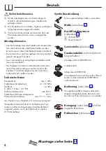 Preview for 2 page of Hans Grohe AXOR Bouroullec 19121000 Instructions For Use/Assembly Instructions