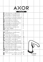 Hans Grohe Axor Bouroullec 19130000 Instructions For Use/Assembly Instructions preview