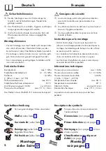 Preview for 2 page of Hans Grohe AXOR Bouroullec 19417000 Instructions For Use Manual