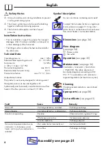 Предварительный просмотр 4 страницы Hans Grohe AXOR Bouroullec 19421000 Instructions For Use/Assembly Instructions