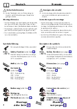 Preview for 2 page of Hans Grohe AXOR Bouroullec 19432000 Instructions For Use/Assembly Instructions