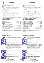 Предварительный просмотр 2 страницы Hans Grohe AXOR Bouroullec 19622000 Instructions For Use/Assembly Instructions