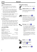 Preview for 2 page of Hans Grohe AXOR Bouroullec 19702000 Assembly Instructions Manual