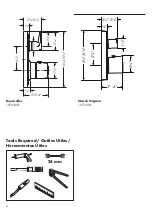 Preview for 4 page of Hans Grohe AXOR Bouroullec 19704001 Installation/User Instructions/Warranty