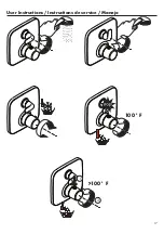 Preview for 17 page of Hans Grohe AXOR Bouroullec 19704001 Installation/User Instructions/Warranty