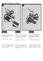 Предварительный просмотр 7 страницы Hans Grohe Axor Bouroullec 19981 1 Series Installation/User Instructions/Warranty