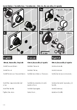 Предварительный просмотр 10 страницы Hans Grohe Axor Bouroullec 19981 1 Series Installation/User Instructions/Warranty