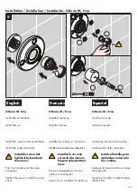 Предварительный просмотр 11 страницы Hans Grohe Axor Bouroullec 19981 1 Series Installation/User Instructions/Warranty