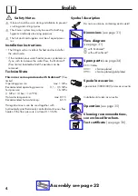 Preview for 4 page of Hans Grohe AXOR Carlton 17030 Series Instructions For Use/Assembly Instructions