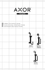 Preview for 1 page of Hans Grohe AXOR Carlton 27835 0 Series Installation/User Instructions/Warranty