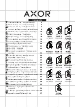 Предварительный просмотр 1 страницы Hans Grohe Axor Carlton Instructions For Use/Assembly Instructions