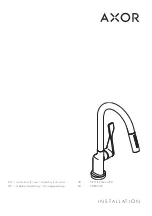 Hans Grohe AXOR Citterio 250 Instructions For Use/Assembly Instructions preview