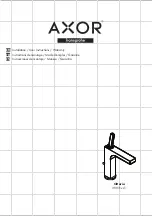 Preview for 1 page of Hans Grohe Axor Citterio 39031 1 Series Installation/User Instructions/Warranty